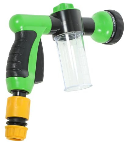 Multi-Functional Garden Hose Nozzle Sprayer for Dog Washing Portable PET Shower Attachment Adjustable Spray Settings and Sturdy Construction