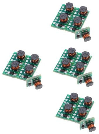Tofficu 4 Set Regolatore Tensione Dc Dc Convertitore Elevatore Tensione Facile Usare Sostituto Affidabile Per Adatto Per Progetti Elettrici E Applicazioni Professionali 5 Pezzi*4