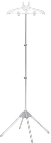 Supporto per ferro da stiro a vapore, portatile, regolabile in altezza, universale, pieghevole, comfort, conservazione degli apparecchi a vapore, design salvaspazio | Supporto per vapore portatile per