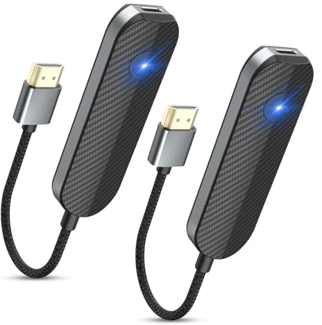 Adattatore per display HDMI wireless, dispositivo di streaming WiFi 4K 1080p per iPhone, iPad, Tiktok YouTube Mirroring su TV, sincronizzazione video HD, non supporta Netflix
