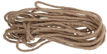 LADFRTYU Cordel De JardíN 1 Paquete de Cuerda Gruesa Yute for Manualidades, Hilo for, Resistente al Calor, Duradero, for Atar, Uso múltiple