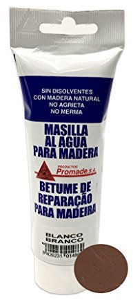 PROMADE - Emplaste en tubo para madera color cerezo