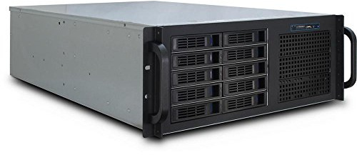 InteR-Tech Ipc 4U-4410 Supporto Nero (inteR-Tech Ipc 4U-4410 - RacK-Monterba)