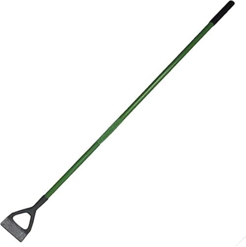 BARGAINS-GALORE Garden Border Dutch Hoe - Gardening Hand Tool, Carbon Steel, Planting, Home, Landscaping | Non Alloy Steel with Handle | Weed Dig Crops, Edging Tool | Durable & Long Lasting