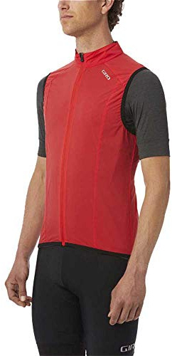 Giro herr M Chrono Expert Wind Vest cykelkläder vermillion Small