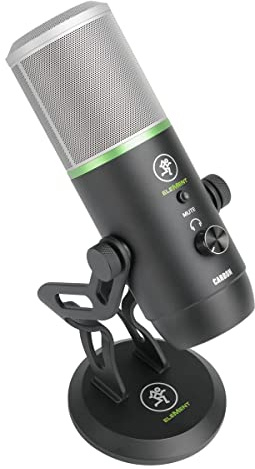 Mackie Carbon Premium USB Condenser Microphone for Content Creation, Live Streaming and Mobile Recording