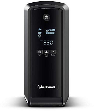 Cyberpower CP900EPFCLCD-UK Backup UPS PFC Pure Sinewave 900VA/540W 2 x UK Sockets 4 x IEC