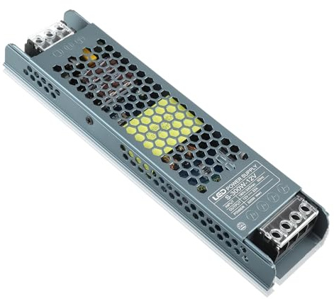 EPLZON 12 V DC 300 W LED Alimentación 25A Transformer de Voltaje Constante para Tira Led, Neón o Neón o Luces LED de Baja Tensión