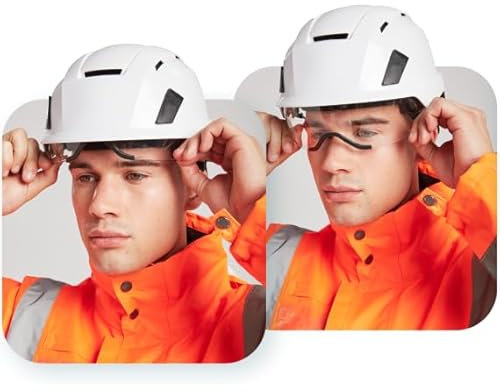 Portwest Casco di sicurezza Endurance con visiera integrata PS80