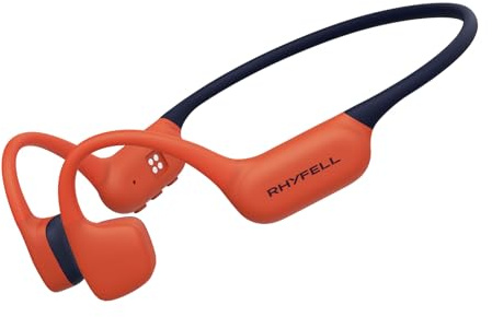 Swimming Headphones, Bone Conduction Headphones, Built-in MP3 Player with 32GB Memory, 10H Playtime, Bluetooth 6.0, IP68 Waterproof Open Ear Headphones for Swimming Underwater, Running, Surfing