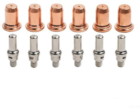 Ersatzteile für Plasmaschneider, inklusive Elektroden und Düsen kompatibel mit für IPT 60 Taschenlampe und verschiedene andere Modelle