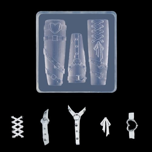 Riiichflowshop Moule en silicone 3D pour nail art sculpté avec motif précis en relief