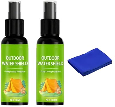 Spray impermeabilizzante per tenda, soluzione protettiva per esterni, protezione avanzata per esterni, strato di protezione idrorepellente, per campeggio, escursionismo, viaggi, zaino in spalla