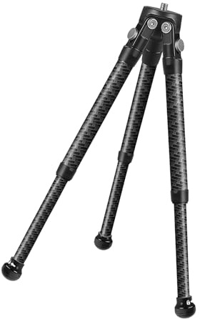 Trípode de metal portátil para smartphone, cámara réflex digital, montaje de tornillo de 1/4, patas flexibles, ligero