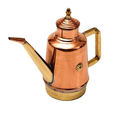 Huilier en cuivre 1,5 l article 0232 pour restaurant et pizzeria
