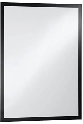 Durable Info-Rahmen Duraframe Poster (A2, selbstklebender Plakatrahmen mit Magnetverschluss) 1 Stück, schwarz, 499501