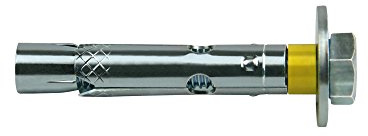 Apolo Mea 9860Dt30 - Anclaje Metálico Camisa Con Cono Expansor Dnbolt Tornillo Dt, Diámetro 8-L M6X60, Cincado, 30 Unidades