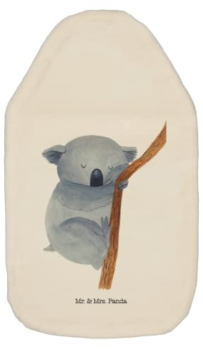 Mr. & Mrs. Panda Wärmflasche Koalabär - Geschenk, Schlafzimmer, träumen, Kleine Wärmflasche, Körnerkissen, Tiermotive, Gute Laune, Wärmflasche mit