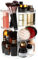 Organisateur Maquillage, Transparent Rotatif 360° PréSentoir Cosmétique Grande Capacité, Rangements pour Produits Cosmétiques Pour Coiffeusede Salle De Bainde Chambre