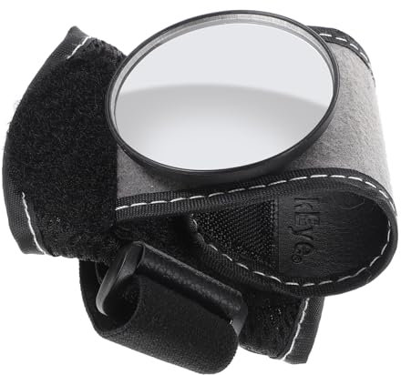 Milisten Rückspiegel Für Fahrradhandgelenk Drehbarer Fahrradspiegel Mit Hüftgurt Verstellbarer Fahrradspiegel Für Radfahrer Rollstuhlrückspiegel-armband Weitwinkel-fahrradspiegel