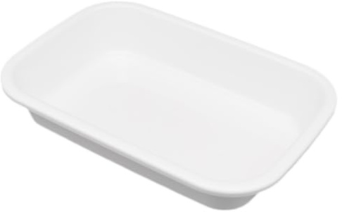 ibasenice Reusable Lens Washing Tray for Rgp and Presbyopia Contact Lenses, Lightweight Pp Care Tray with One-piece Design, Smooth Edges and No Dead Corners for Easy Cleaning and Storage