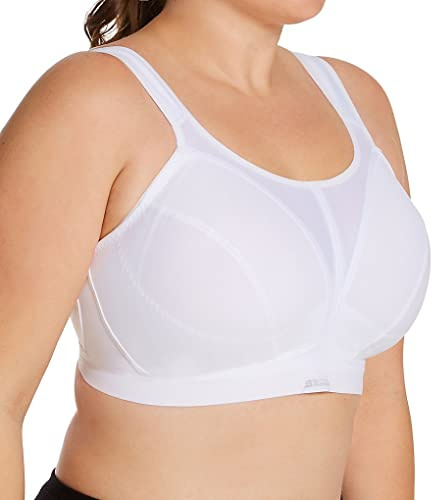 Champion Women's Shock Absorber SN109 Active D+ Classic Bra, WhiteWhite (0DS)36E UKWhite, White (0DS), 36E UK