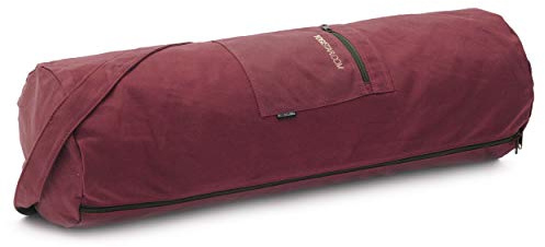 Yogatasche Yogibag® Basic - Zip - Cotton - Big Plus - 73 Cm Bordeaux