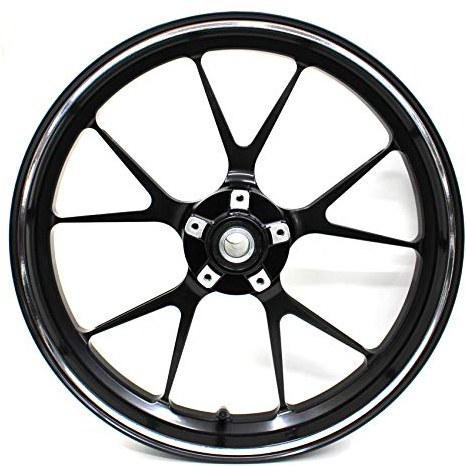 Felgenrandaufkleber Felgenrand Stripes Breite 7mm Chrom Hologramm mit Montagetool 16 17 18 19 Zoll für Auto Motorrad Felgen Aufkleber (Chrom Silber)