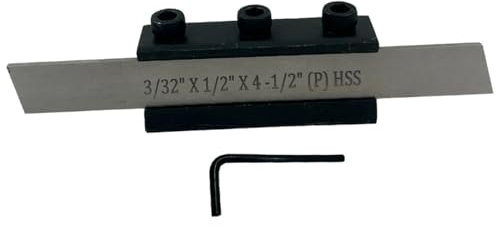 Werkzeughalter für Metalldrehmaschinen (Schaft 10 mm, Klinge 1/2 breit)