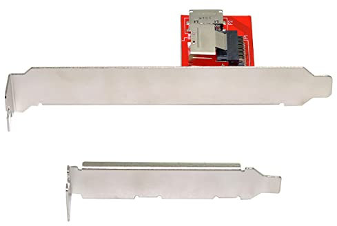 Cablecc PCI-Express 4.0 Mini SAS SFF-8087 to Oculink SFF-8611 SFF-8612 PCBA Female Adapter with Bracket