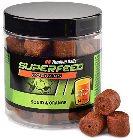 Tandem Baits Karpfen Futter Angelfutter Haken Pellets SuperFeed Hook Fatty Pellet 14 mm 150 g