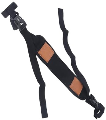 VGEBY Schultergurt, Oxford-Stoff Compoundbogen Gurt Hände Frei Schultergurthalter Zubehör für Outdoor Jagdtaschen (Schwarz)