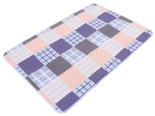 Healeved Washable Incontinence Bed Pad Waterproof Underpad 47.24 X 31.50 in for Elderly Incontinence Menstruation Mat Pet Training Urinal Use Lightweight Nursing Pad