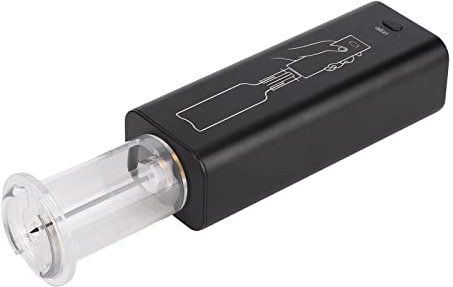 Apribottiglie Elettrico, Kit Apribottiglie Elettrico Cordless Ricaricabile USB 4 in 1, con Taglierino, Tappi per la Conservazione del Vuoto, Versatore, per Feste in Cucina di Casa