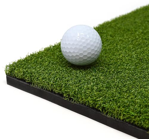 SimSpace 150 x 150 cm Alfombrilla de Golpe de Golf, Unisex, Verde