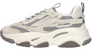 Steve Madden Possession-E Women's Platform Sneakers, grey, 6 UK