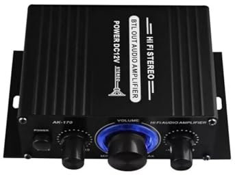12V 2 Canali Potente Stereo Audio Amplificatore di Potenza Mini Amplificatore Max 200W+200W