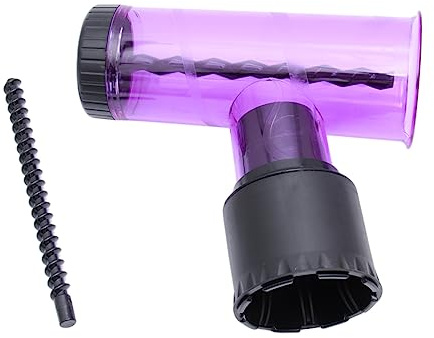 Violette Haarwickler für Haartrockner, PC Luftabdeckung Locken und Wellen | Haar und Föhn, für Zuhause und Barbierladen, Windrichtung Anpassen, Luft Verteilen Zufällige Farbe