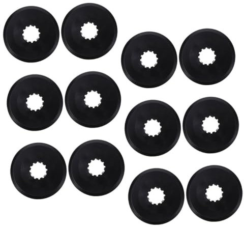 FOYTOKI 12pcs Bike Protector Tool Chainring Protectors Bicycle Wheel Cover Freewheel Parts for Mountain Road Biking