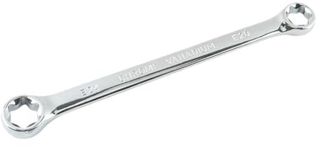 RTRCAGAKM 1 Stücke Sechskantschlüssel Box Ringschlüssel Spanner E-typ Werkzeuge E6-E8-E10-E12-E14-E18-E20-E24(E10-E12)