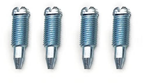 Vergaser-Schüssel Ablassschraube kompatibel für ZZR1200 EX500 KLX150 VN800 KLX450 EJ650 EN500 ZR1100 ZR1200 ZX600 ZG1000 ZG1200 VN750 1991-2020 (4 Stück)