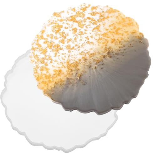 Luxeu Große Silikonformen Gießformen, Silikonform Tablett, Epoxidharz Formen, Gießformen Silikon, Silikon Form für DIY Tablett, Obsttablett, Heimdekoration, Resin Zubehör