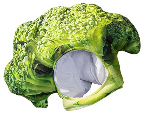 Vegetable Photo Hat – 17 Inch Plush Costume | Plush Cotton Headwear – Soft Funny Party Prop with Unique Shape Skin Friendly Design Ideal for Easter New Year Birthday or Role Playing Performance