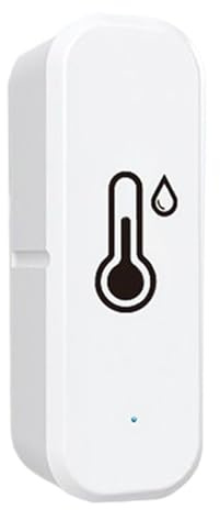 Termometro WiFi Igrometro per interni – Sensore intelligente di temperatura e umidità | Monitoraggio remoto ad alta precisione, esportazione dati, controllo APP mobile,