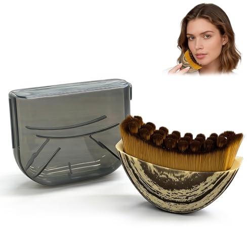 Cepillo Facial de Contorno Linfático, Cepillos Faciales Exfoliantes, Cepillo Facial de Cepillado en Seco para Escultura de Barbilla y Mandíbula, para Esculpir Rostro