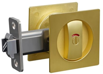 UTTASU Artigianato di qualità in questo sistema di chiusura a tasca color oro facile da installare