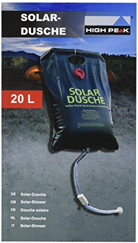 High Peak Douche solaire Noir 20 L