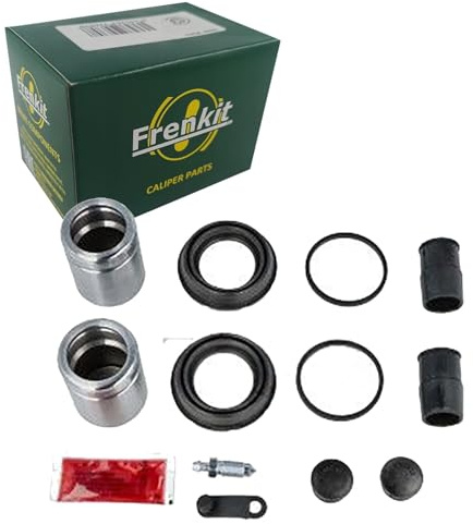 FRENKIT 244914 Bremssattel-Reparatursatz Vorne Kompatibel mit VW Transporter T5 Bus 7HB, 7HJ, 7EB, 7EJ, 7EF, 7EG, 7HF, 7EC Multivan V 7HM, 7HN, 7HF, 7EF, 7EM, 7EN, MERCEDES-BENZ E-Klasse T-modell S211