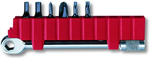 Victorinox - Set con Chiave a Cricchetto Automatico Brugola e 6 Bit - Ricambio Originale - V-3.0306