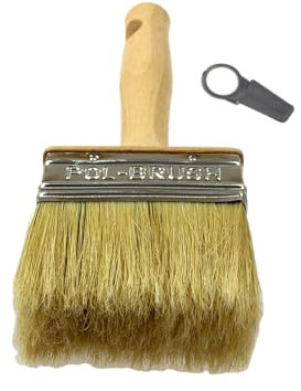 Tapezierbürste, natürlicher Malerpinsel, Malerbürste, Zaunpinsel, Natural Bristle Hair, 30x70